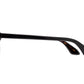 Side view of black tortoise American Optical Racer aviator sunglasses with polarised grey nylon lens