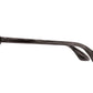 Side view of grey marble American Optical Racer aviator sunglasses with polarised grey nylon lens