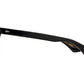 Side view of black tortoise American Optical Tournament acetate sunglasses with polarised green gradient nylon lens