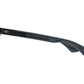 Side view of grey demi fade American Optical Tournament acetate sunglasses with polarised grey gradient nylon lens