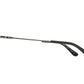 Side view of gunmetal American Optical AO-1002 round sunglasses with polarised grey nylon lens