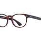 Front angle view of cardinal American Optical AO-1004 frame only acetate sunglasses
