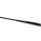 Side view of black American Optical Original Pilot navigator sunglasses with non-polarised blue mirror glass lens