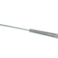 Side view of matte silver American Optical Original Pilot navigator sunglasses with non-polarised green glass lens