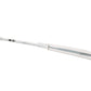 Side view of silver American Optical Original Pilot navigator sunglasses with non-polarised silver mirror glass lens